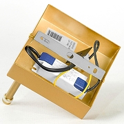 Накладной светильник Lussole Moore LSP-7443 цвет плафона/подвески Прозрачный, цвет арматуры Золото-3