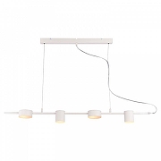 Подвесной светильник Lussole Pickwick LSP-8153 цвет плафона/подвески Белый, цвет арматуры Белый-1