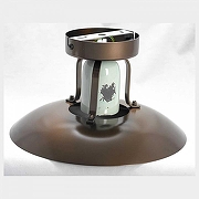 Накладной светильник Lussole Vermilion LSP-8162 цвет плафона/подвески Коричневый, цвет арматуры Синий, Коричневый-2