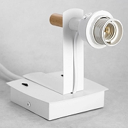 Бра Lussole Cozy LSP-8234V цвет плафона/подвески Белый, цвет арматуры Белый-1