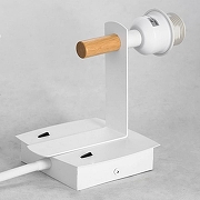 Бра Lussole Cozy LSP-8234V цвет плафона/подвески Белый, цвет арматуры Белый-2