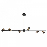 Подвесной светильник Lussole Gilbert LSP-8376 цвет плафона/подвески Бронза, цвет арматуры Черный-1