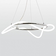 Подвесной светильник Lussole River LSP-8390 цвет плафона/подвески Белый, цвет арматуры Хром