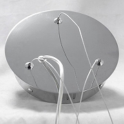 Подвесной светильник Lussole River LSP-8390 цвет плафона/подвески Белый, цвет арматуры Хром-3