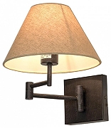 Бра Lussole LSP-854 LSP-8541 цвет плафона/подвески Бежевый, цвет арматуры Коричневый