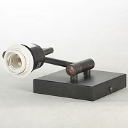 Бра Lussole LSP-854 LSP-8541 цвет плафона/подвески Бежевый, цвет арматуры Коричневый-1