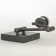 Бра Lussole LSP-854 LSP-8541 цвет плафона/подвески Бежевый, цвет арматуры Коричневый-2