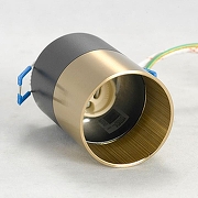 Встраиваемый светильник Lussole Gilbert LSP-8555 цвет черный-1