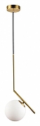 Подвесной светильник Lussole LSP-858 LSP-8585 цвет плафона/подвески Белый, цвет арматуры Золото-1