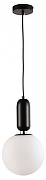 Подвесной светильник Lussole Cleburne LSP-8590 цвет плафона/подвески Белый, цвет арматуры Черный-1