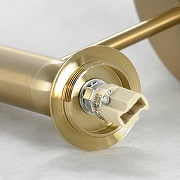 Бра Lussole Cleburne LSP-8591 цвет плафона/подвески Белый, цвет арматуры Золото-1