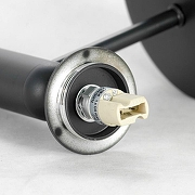 Бра Lussole Cleburne LSP-8592 цвет плафона/подвески Белый, цвет арматуры Черный-4