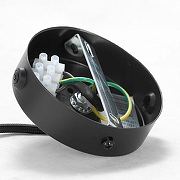 Подвесной светильник Lussole Limestone 2 LSP-8697 цвет плафона/подвески Белый, цвет арматуры Золото, Черный-2