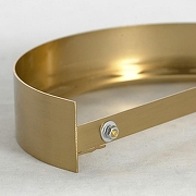 Накладной светильник LGO LSP-8719 LSP-8713 цвет плафона/подвески Прозрачный, цвет арматуры Бронза-1