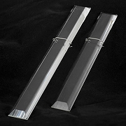 Накладной светильник LGO LSP-8719 LSP-8714 цвет плафона/подвески Прозрачный, цвет арматуры Черный-5