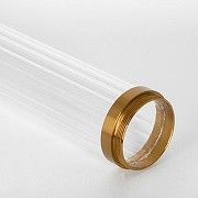 Подвесной светильник Lussole Blount LSP-8786 цвет плафона/подвески Прозрачный, цвет арматуры Бронза, Черный-3