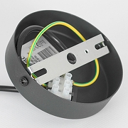 Подвесной светильник Lussole Blount LSP-8786 цвет плафона/подвески Прозрачный, цвет арматуры Бронза, Черный-7