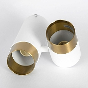 Накладной светильник Lussole Gilbert LSP-8829 цвет плафона/подвески Белый, Желтый, цвет арматуры Белый-1