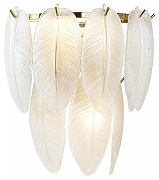 Бра Lussole Hesperia LSP-8837 цвет плафона/подвески Белый, цвет арматуры Золото