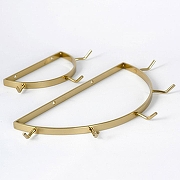 Бра Lussole Hesperia LSP-8837 цвет плафона/подвески Белый, цвет арматуры Золото-5