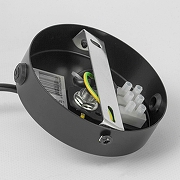 Подвесной светильник Lussole Laredo LSP-8846 цвет плафона/подвески Красный, цвет арматуры Черный-6