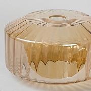 Подвесной светильник Lussole Laredo LSP-8848 цвет плафона/подвески Оранжевый, цвет арматуры Черный-3