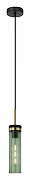 Подвесной светильник Lussole Blount LSP-8868 цвет плафона/подвески Зеленый, цвет арматуры Бронза, Черный-1