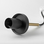 Подвесной светильник Lussole Blount LSP-8868 цвет плафона/подвески Зеленый, цвет арматуры Бронза, Черный-3