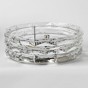 Накладной светильник Lussole Napa LSP-8893 цвет плафона/подвески Прозрачный, цвет арматуры Хром-3