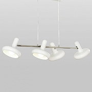 Подвесной светильник Lussole Butte LSP-8916 цвет плафона/подвески Белый, цвет арматуры Белый, Хром