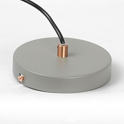 Подвесной светильник Lussole Badger LSP-8922 цвет плафона/подвески Серый, цвет арматуры Серый-6