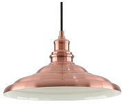 Подвесной светильник Lussole Badger LSP-8923 цвет плафона/подвески Медь, цвет арматуры Медь