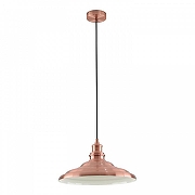 Подвесной светильник Lussole Badger LSP-8923 цвет плафона/подвески Медь, цвет арматуры Медь-1