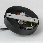 Подвесной светильник Lussole Miller LSP-8924 цвет плафона/подвески Прозрачный, цвет арматуры Черный-6