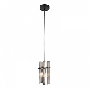 Подвесной светильник Lussole Miller LSP-8925 цвет плафона/подвески Прозрачный, цвет арматуры Черный-1