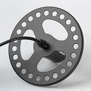 Подвесной светильник Lussole Miller LSP-8925 цвет плафона/подвески Прозрачный, цвет арматуры Черный-4