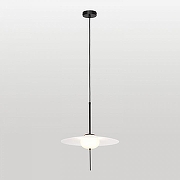 Подвесной светильник Lussole Irvine LSP-8949 цвет плафона/подвески Белый, цвет арматуры Черный-1