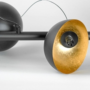 Подвесной светильник LGO LSP-895 LSP-8955 цвет плафона/подвески Желтый, Прозрачный, Черный, цвет арматуры Черный-2