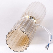 Бра Lussole Albany LSP-8961 цвет плафона/подвески Оранжевый, цвет арматуры Бронза-1