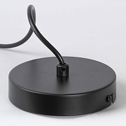 Подвесной светильник Lussole Grimes LSP-8967 цвет плафона/подвески Золото, Серый, цвет арматуры Черный-6