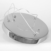 Подвесной светильник Lussole Karnes LSP-8976 цвет плафона/подвески Прозрачный, цвет арматуры Хром-6