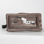 Бра Lussole MIDLAND LSP-8979 цвет плафона/подвески Прозрачный, цвет арматуры Коричневый, Черный-4