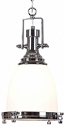 Подвесной светильник Lussole Monsey LSP-9613 цвет плафона/подвески Белый, цвет арматуры Хром
