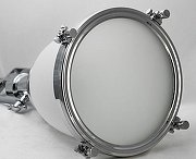 Подвесной светильник Lussole Monsey LSP-9613 цвет плафона/подвески Белый, цвет арматуры Хром-3