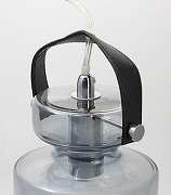 Подвесной светильник Lussole Brighton LSP-9639 цвет плафона/подвески Голубой, цвет арматуры Хром-4