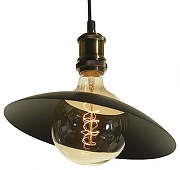 Подвесной светильник Lussole Baldwin LSP-9670 цвет плафона/подвески Бронза, Черный, цвет арматуры Черный