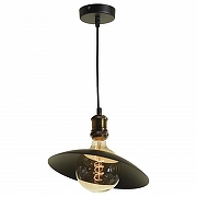 Подвесной светильник Lussole Baldwin LSP-9670 цвет плафона/подвески Бронза, Черный, цвет арматуры Черный-1