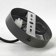 Подвесной светильник Lussole Middletown LSP-9814 цвет плафона/подвески Серый, цвет арматуры Серый-6