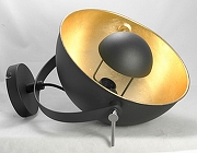 Спот Lussole Sherrelwood LSP-9825 цвет плафона/подвески Черный, Золото, цвет арматуры Черный-1