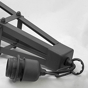 Бра Lussole Parker LSP-9884 цвет плафона/подвески Черный, цвет арматуры Черный-5